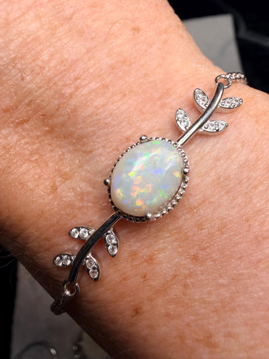 2.3 carat Australian opal high quality Coober Pedy bracelet
